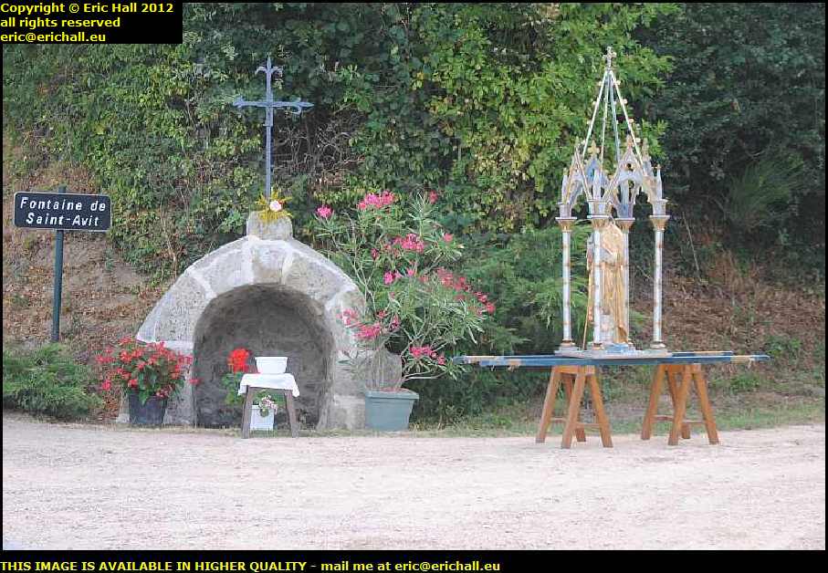 pelerinage st avit la cellette puy de dome france