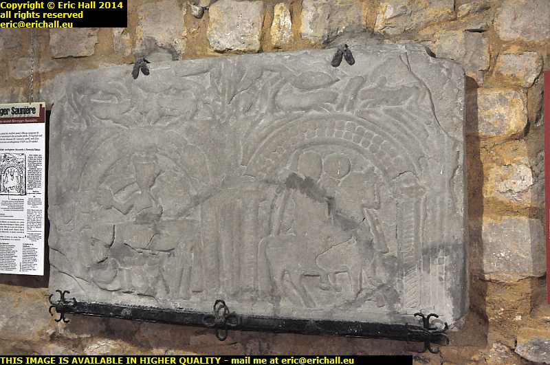 visigoth carving rennes le chateau aude france bérenger saunière tomb of god