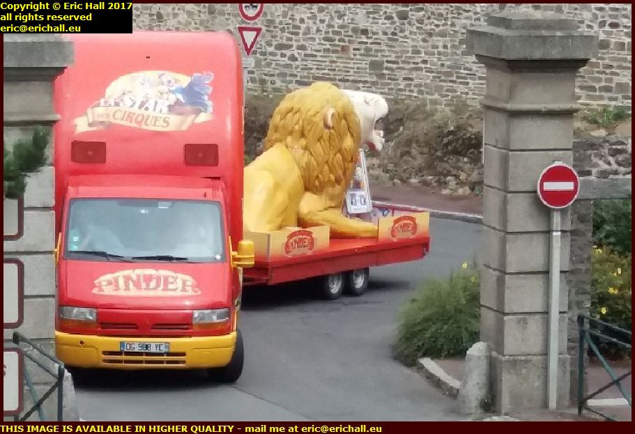circus granville manche normandy france