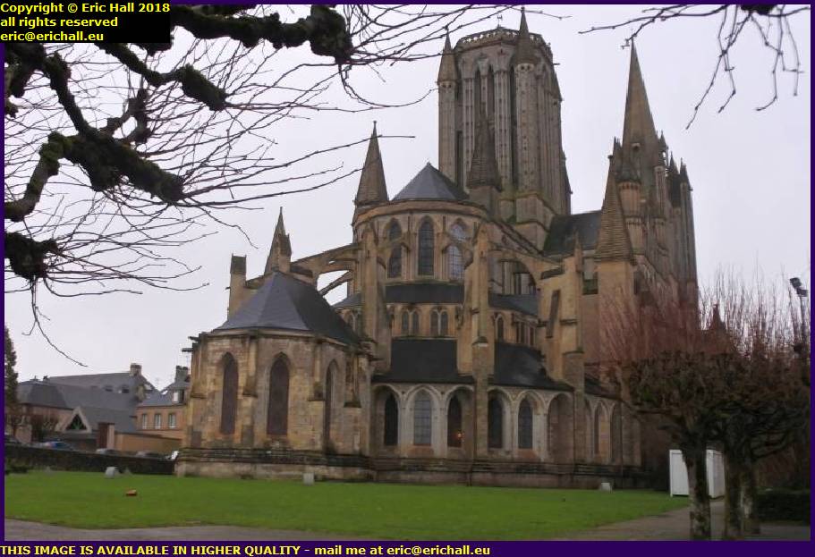 cathedral coutances manche normandy france