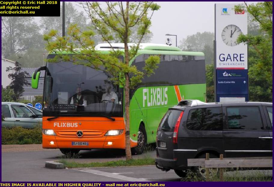 flixbus 712 gare avranches manche normandy france bruxelles gare du nord belgium