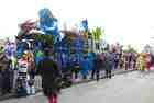 floats char rue do port granville carnaval 2019 manche normandy france