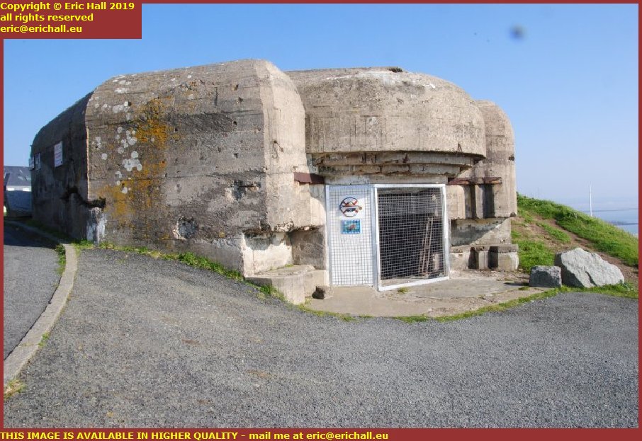 world war 2 bunker atlantic wall granville manche normandy france