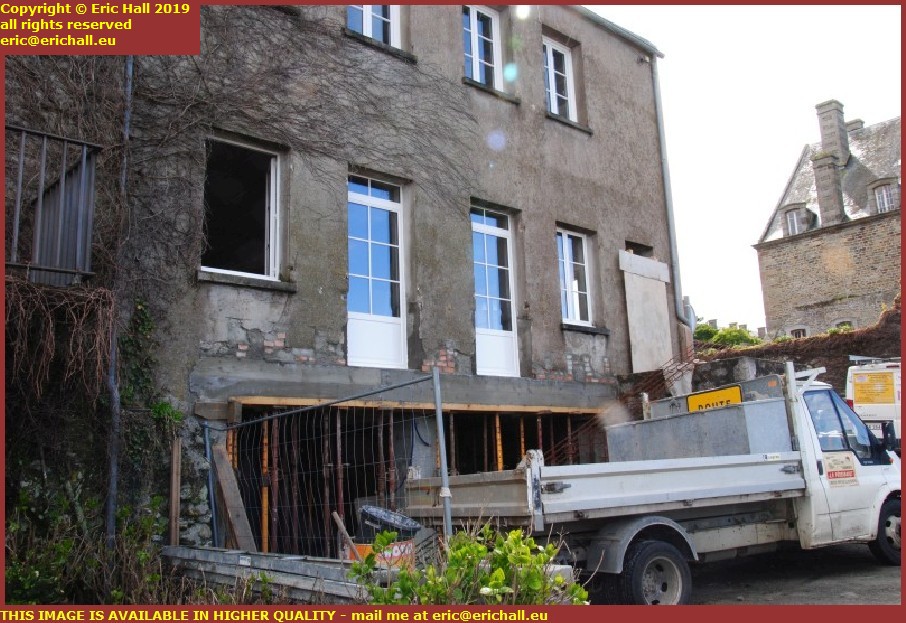 new windows house renovation rue du nord granville manche normandy france