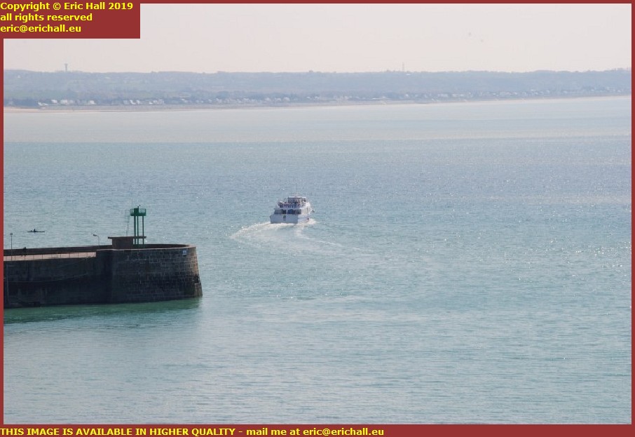 ferry ile de chausey port de granville harbour manche normandy france