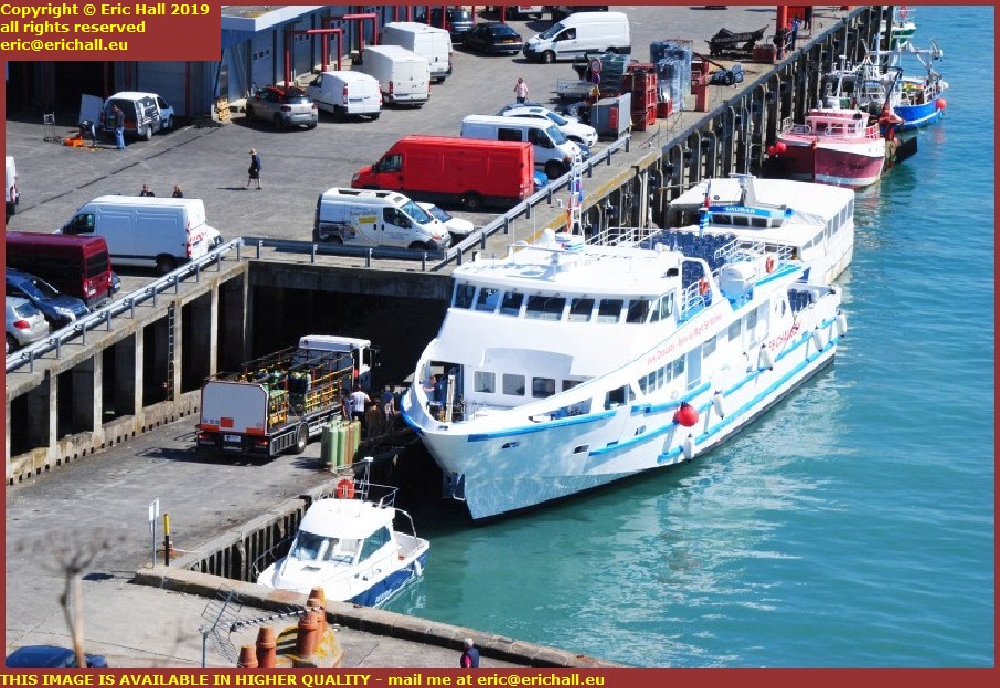 ile de chausey ferry port de granville harbour manche normandy france eric hall