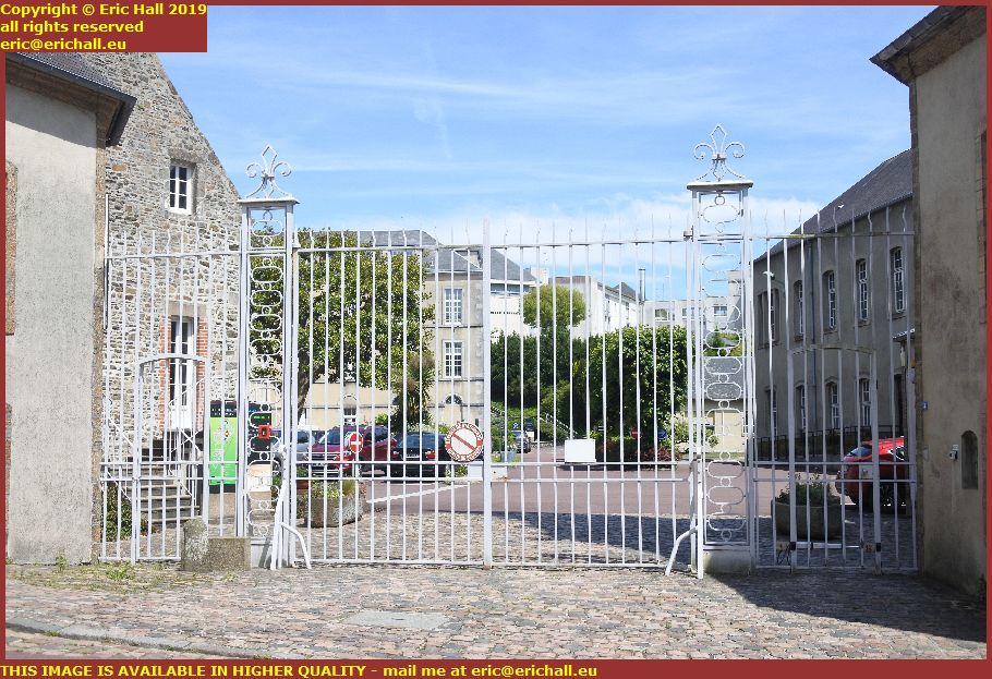 rue des teintures Centre Hospitalier de Coutances manche normandy france
