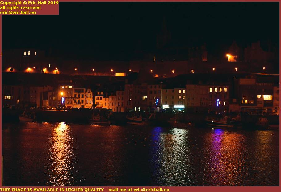 night old town port de granville harbour manche normandy france