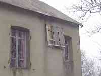 the solar panels now mounted up on the house wall