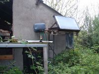Les Guis Virlet Pionsat France Renewable Energy the remains of the solar shower