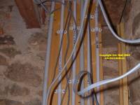 Les Guis Virlet Pionsat France Renewable Energy wiring the barn