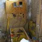 battery solar panel wind turbine charge control panel les guis virlet puy de dome france stand alone renewable energy farm solar panels wind turbines copyright free photo royalty free photo