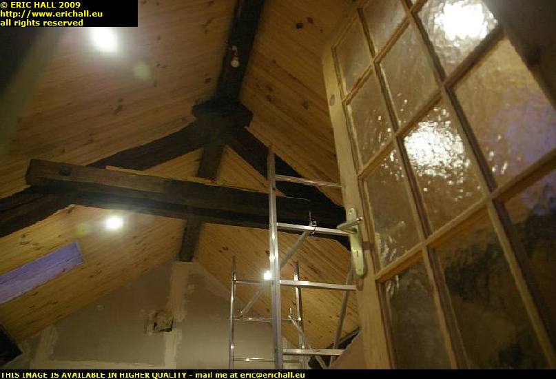 12 volt LED lights attic LIDL les guis virlet puy de dome france