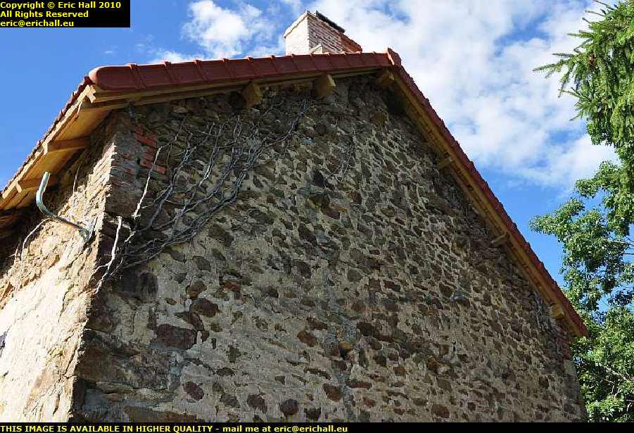 lieneke new roofing edge tiles woodwork les guis virlet puy de dome france