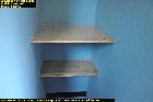 shelving stairwell painted blue les guis virlet puy de dome france